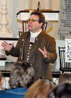 Giving testimony to confirmands in Philadelphia.